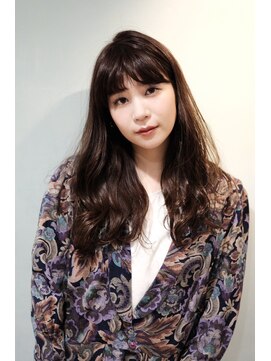 ヘアメイク パッセージノエ 浜田山店(Passage noe) ナチュラルゆるふわウェーブロング