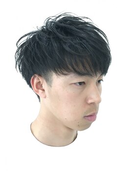 リコ ヘアデザイン(rico hair design)の写真/【高根沢】ラクにキマるニューヨークドライカット。相談しやすいメンズstaffが"最高の似合わせ"を叶えます