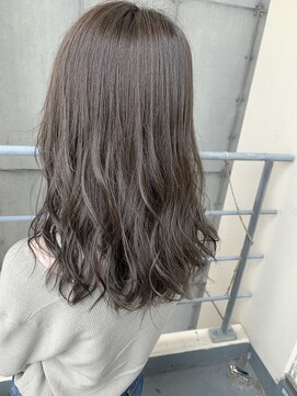 ジーナ 札幌(Zina) グレージュ/セミロング