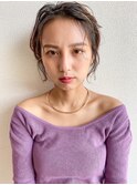 ボブ×カチューシャアレンジ
