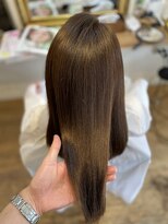 ナインヘアー(NINE HAIR)&nbsp;【NINE HAIR】艶髪＿縮毛矯正＿ナチュラルストレート＿髪質改善