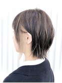 外ハネインナーカラー×ハイライト