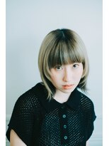 ユッカ エルア 武庫之荘南口(YUCCA elua)&nbsp;【YUCCA elua】可愛い20代30代40代ウルフカット/ハイトーン