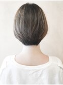 【morio鶴瀬】20代30代40代前髪なし耳掛けショート