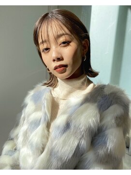 ラフィネ 成増店(raffine) シースルーバング×切りっぱなし【成増美容室】板橋/大山//朝霞