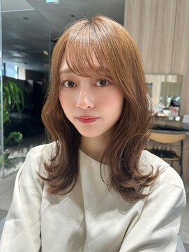 ミンクス渋谷スマートサロン(MINX shibuya smart salon) ゆる巻きくびれミディ
