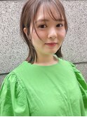 【福岡赤坂警固】20代30代/外ハネ/大人ガーリー/ボブ/レイヤー