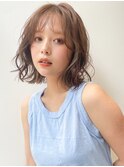 【Unami】くしゃっとボブパーマ 大楽