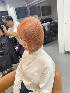 レックス 中野(rex) ミニボブ オレンジベージュ