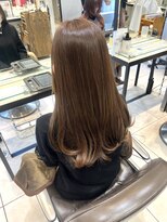 ネオリーブギンザ 銀座店(Neolive GINZA)&nbsp;艶髪　髪質改善カラー　ロングヘア　【銀座】福田