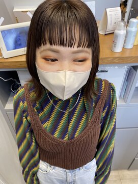 エマピボット 中川本店(EMA PIVOT) パッツン前髪