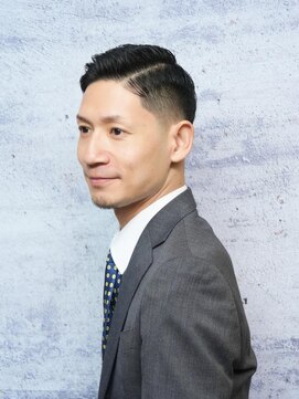 メンズオンリーサロン 創 立川 メンズビジネスフェードスタイル