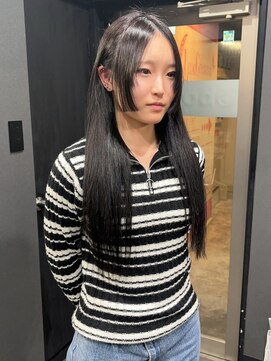 ボアップ(boappu) #黒髪ロングヘア#プルシール#エクステ