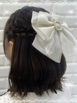 リルミー(Lilme) 大人っぽさ抜群!!ハーフアップ♪_ゆう