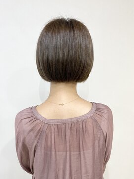 モリオ フロム ロンドン 成増店 【morio成増/一戸】前髪なし大人かわいいストレートボブ