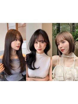 お客様の希望とプロ目線の提案、ライフスタイルに合わせて再現性の高いヘアスタイルをデザインします◎
