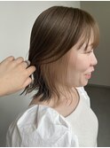 インナーベージュ 切りっぱなし