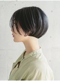 こなれミディ/イメチェン/前髪/アンブレラカラー/ウェーブパーマ