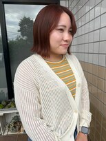 クレール グラン 富塚(ｃｌａｉｒ，ｅ gran)&nbsp;ボブ/オレンジカラー