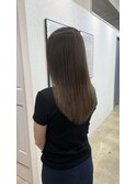 ミルクティーベージュグラデーションカラー透明感カラー赤羽