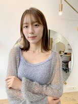 シアアルン 新小岩店(SHEER alun)&nbsp;サイドバング/ミディアム/ボブスタイル/SHEERalun新小岩