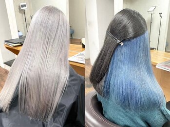 リリス(Ryllis)の写真/【カット+Wカラー(ケアブリーチ)+Tr￥19500】本物ダメージレスブリーチ技術☆最新エフェクトブリーチ導入◎