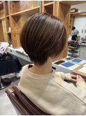 大人美人くびれヘア艶感結べるボブうる艶髪レイヤーカット