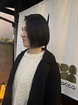 モーダアッカ(moda acca) うるつやストレート×コンパクトボブ@20代30代40代