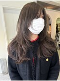 フェミニンロング似合わせカットメルティカット