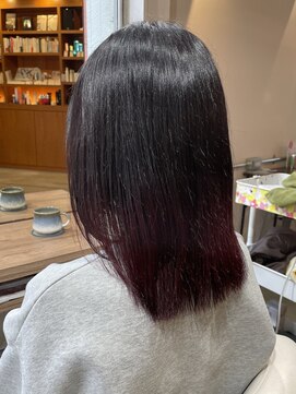 エン(En,) 大人っぽさ＊レッドバイオレッド・グラデーションカラー