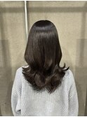 ダークグレー/船橋/くすみベージュ/細めハイライト