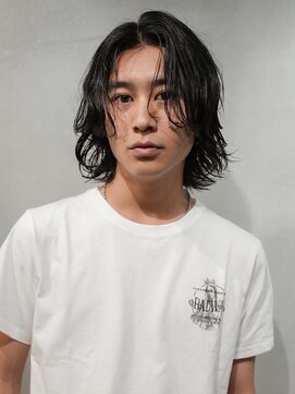 アンサー 渋谷(ANSWER) メンズボブメンズミディアムパーマスパイラルパーマルーズパーマ