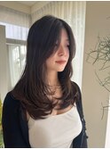 レイヤーカット　ミディアムレイヤー　【瀬長なおみ】