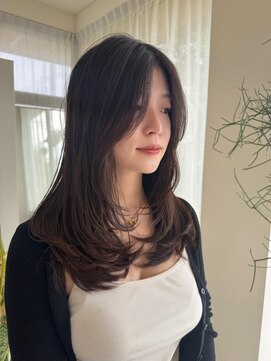 ユートゥイーズ つくば(U too e's) レイヤーカット　ミディアムレイヤー　【瀬長なおみ】