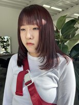 フィル(fil)&nbsp;ディープレッド/ブリーチなしのダブルカラー