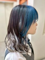 エターナルバイマティーナ(Eternal by MATINA)&nbsp;【くすみブルー/ホワイトシルバー】池袋美容室