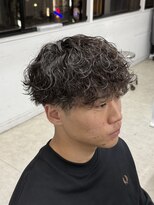 サン 大阪梅田(SUNC) 【波巻きスパイラルパーマ】【波巻きパーマ】【メンズパーマ】