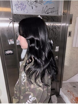 ミュー(Mu) 戻せる黒染め 艶ブラック