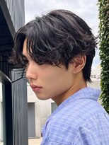 フィフスパーク(fifth PARK)&nbsp;渋谷シャドウパーマルーズショート波巻きスパイラルパーマ