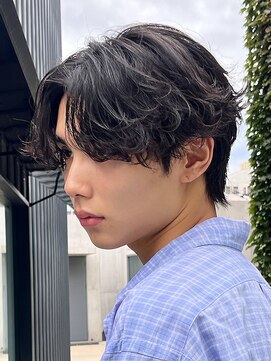 フィフスパーク(fifth PARK) 渋谷シャドウパーマルーズショート波巻きスパイラルパーマ