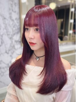 アマンドール(Aman D'or)の写真/[名駅]ブリーチカラーの実力派サロン★ケアブリーチの力で傷めずカラー[名駅美容院/髪質改善]