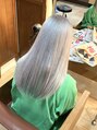 ヨハヘアガーデン(YOHA HAIR GARDEN)&nbsp;できるだけダメージの少ないハイトーンカラー