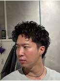スパイキーピンパーマ