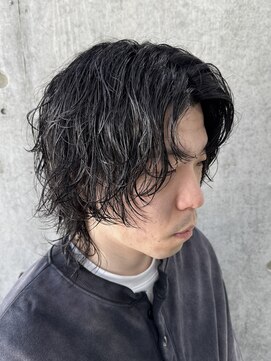 ボンド トウキョウ(BOND TOKYO) ゆるサーフウルフ #サーフカール#ウルフ#前上がり