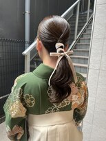 ケンジ 横浜(KENJE)&nbsp;タイトヘア/編み下ろし/卒業式/袴