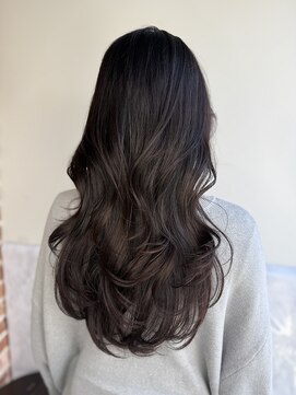 エニー 栄(Any) 韓国レイヤー×オリーブグレージュ