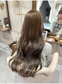 ブリーチなしミルクティーベージュ