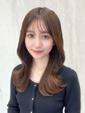 プラチナ(PLATINA) *20代30代40代◎薄め前髪ひし形レイヤーカットくびれヘア