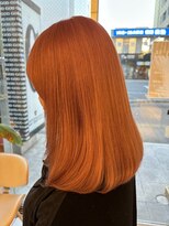 ゴッド ヘアーアンドメイク 高崎西口店(GOD Hair & Make)&nbsp;コーラルピンク/カッパー