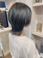 キャアリー(Caary) 福山美容室caaryウルフレイヤーミディアム髪質改善10代20代30代